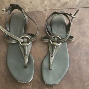 Gucci sandals size 38.